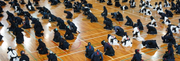 The kendo practitioner and rei (etiquette)