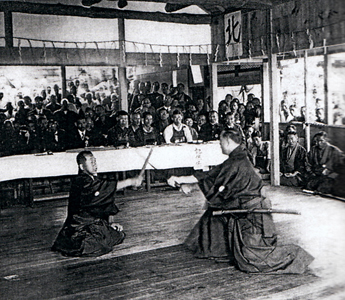 Hokushin itto-ryu embu at Tobukan